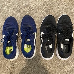 Lot of Nike Men’s Lunarglide 8 Running Shoes - US Men’s Size 12 - Navy/Black